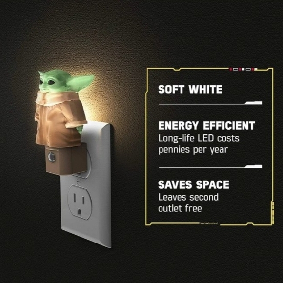 Disney Star Wars Mandalorian The Child LED Night Light - Picture 5 of 6